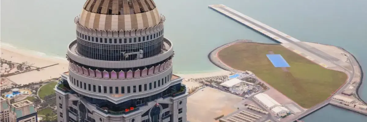Imagem do Princess Tower, em Dubai.