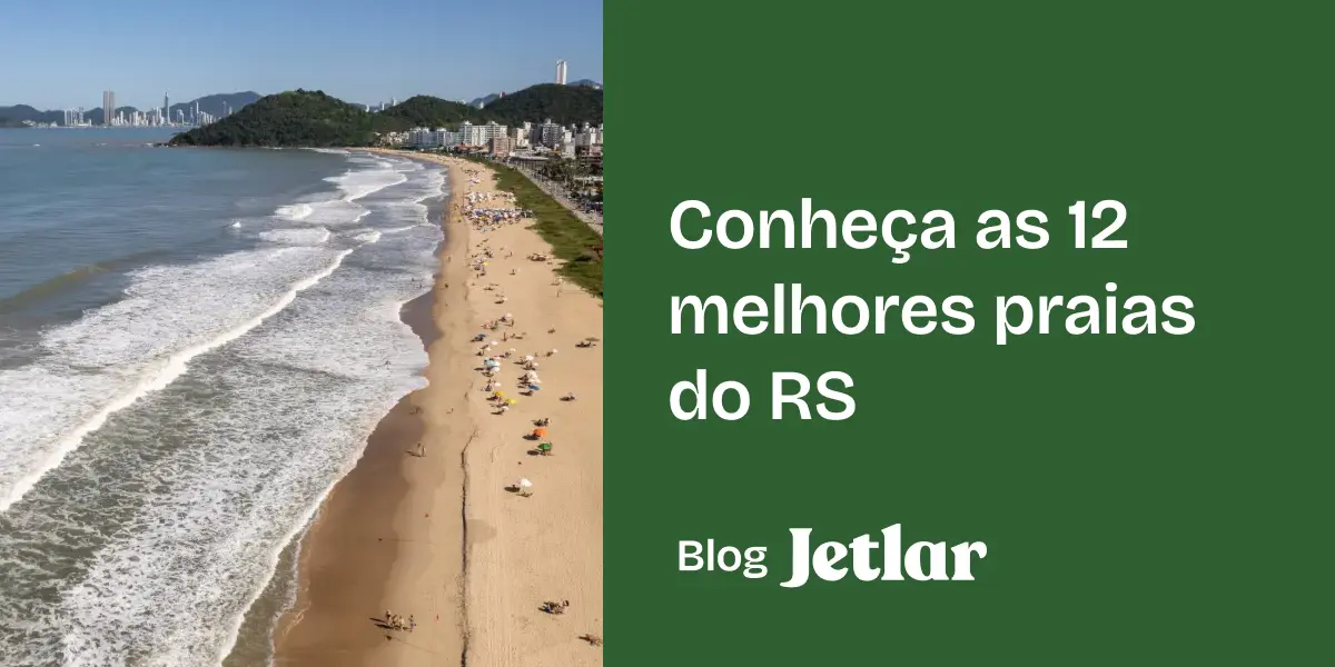 Imagem área das melhores praias do Rio Grande do Sul.