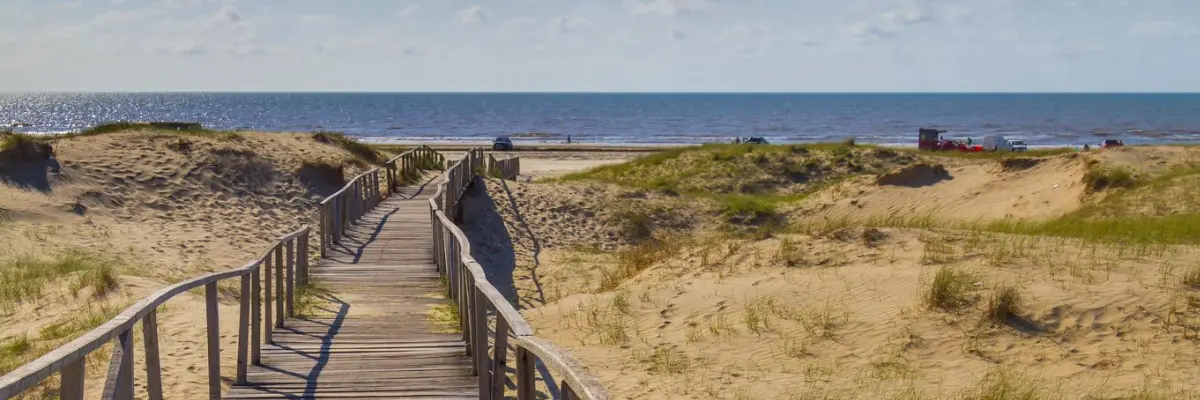 Imagem da Praia do Cassino, no Rio Grande do Sul