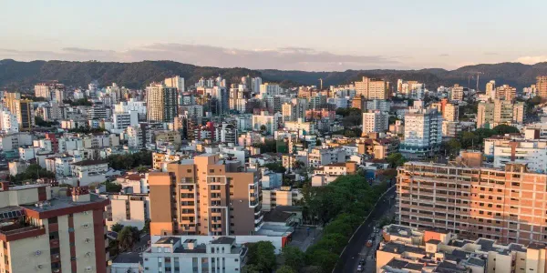 Imagem da cidade de Santa Maria.